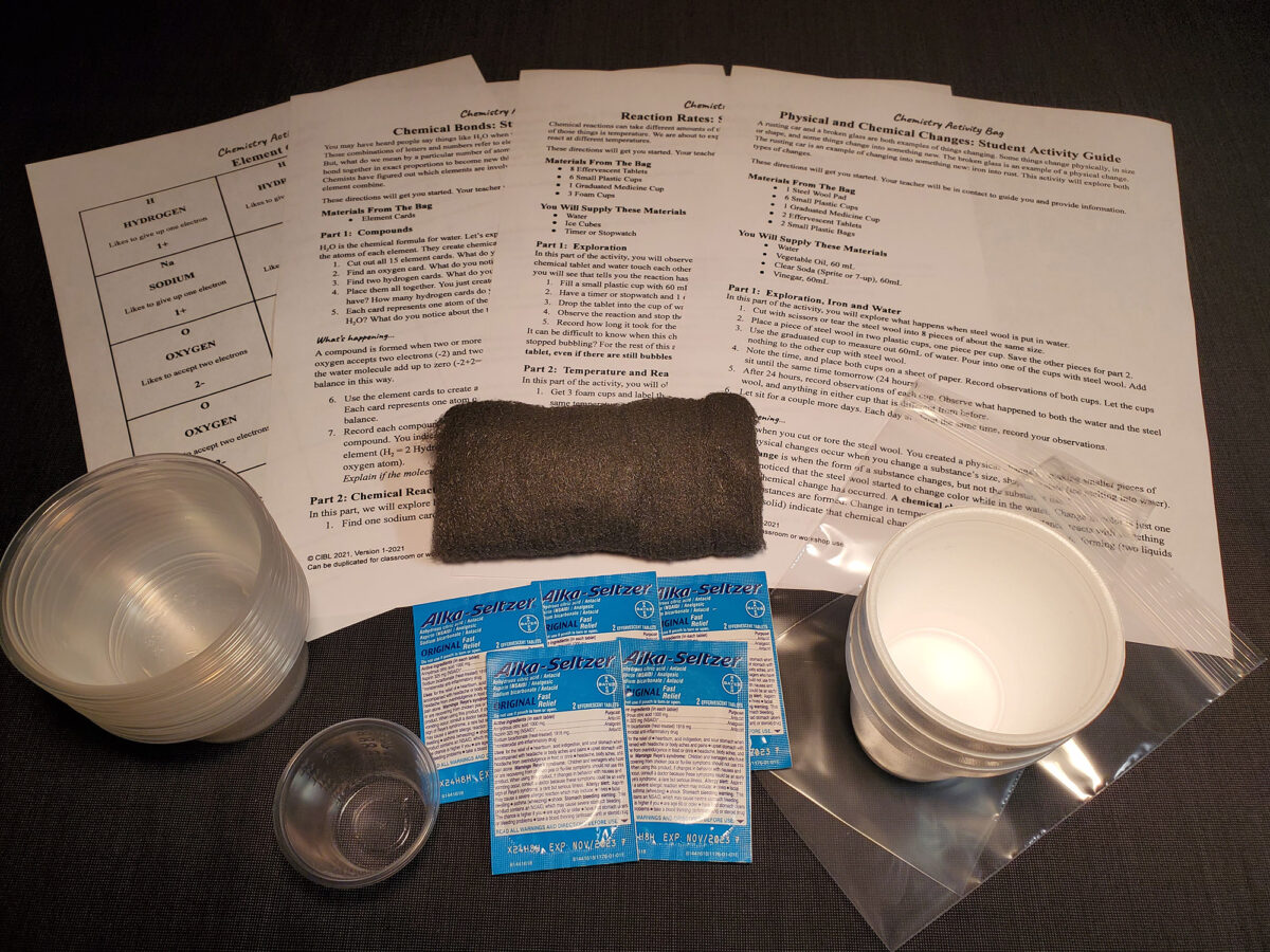 8th Grade Chemistry: Student Activity Pack – CIBL